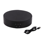 Denpetec Motorized Rotating Display Stand, 360 Degree Electric Turntable Matte