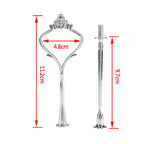 Sturdy 2 Tier Cake Stand Handle, 3 Set