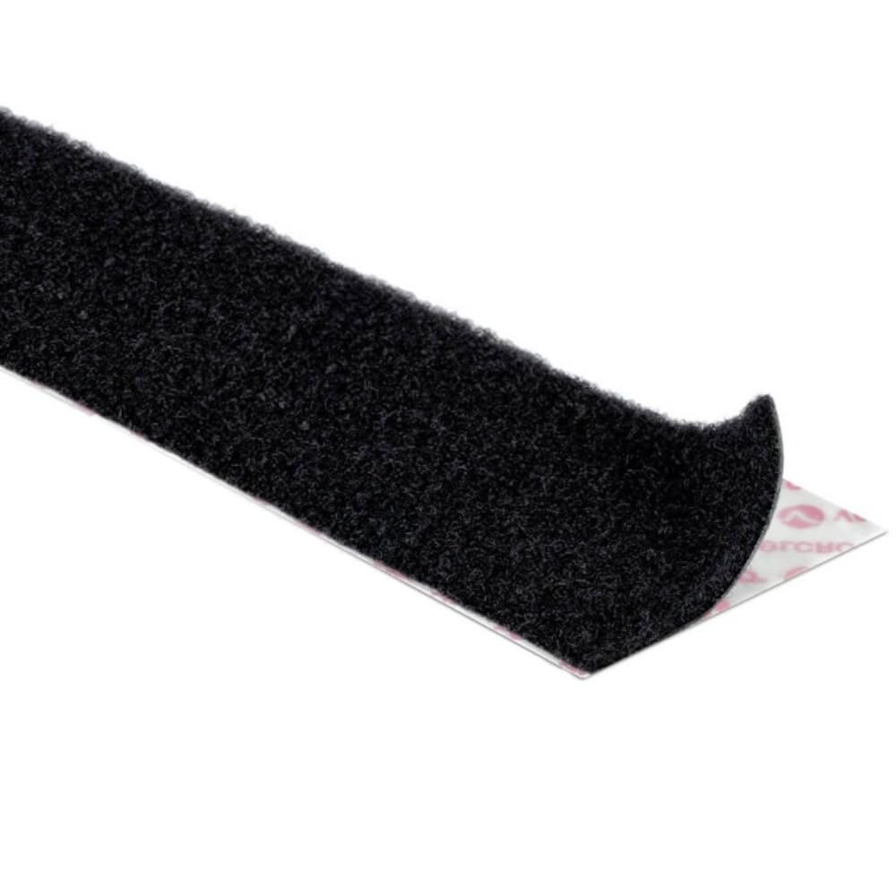 Velcro® Brand PS51/PS52 ULTRAMATE® Industrial Strength Velcro Heavy-Duty Stick On Self Adhesive Velcro Tape 2 in Wide (Black, 2 in - 1.1 Yards)