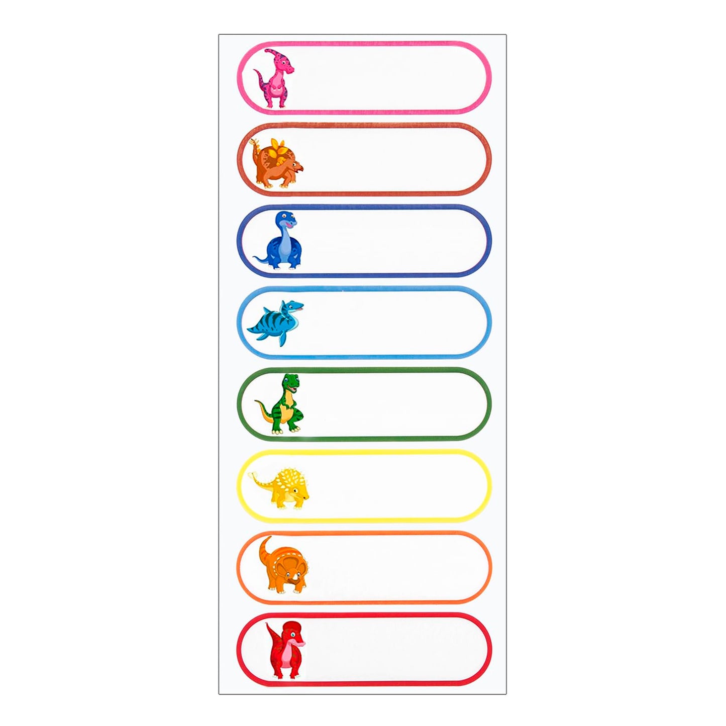Baby Bottle Labels for Daycare, Waterproof Name Labels, Self-Laminating, Write-on Personalized Label for Kids, Adhesive Labels Sticker for Organization, Boho Rainbow Labels, Pack of 128 Mixed Styles-128pcs