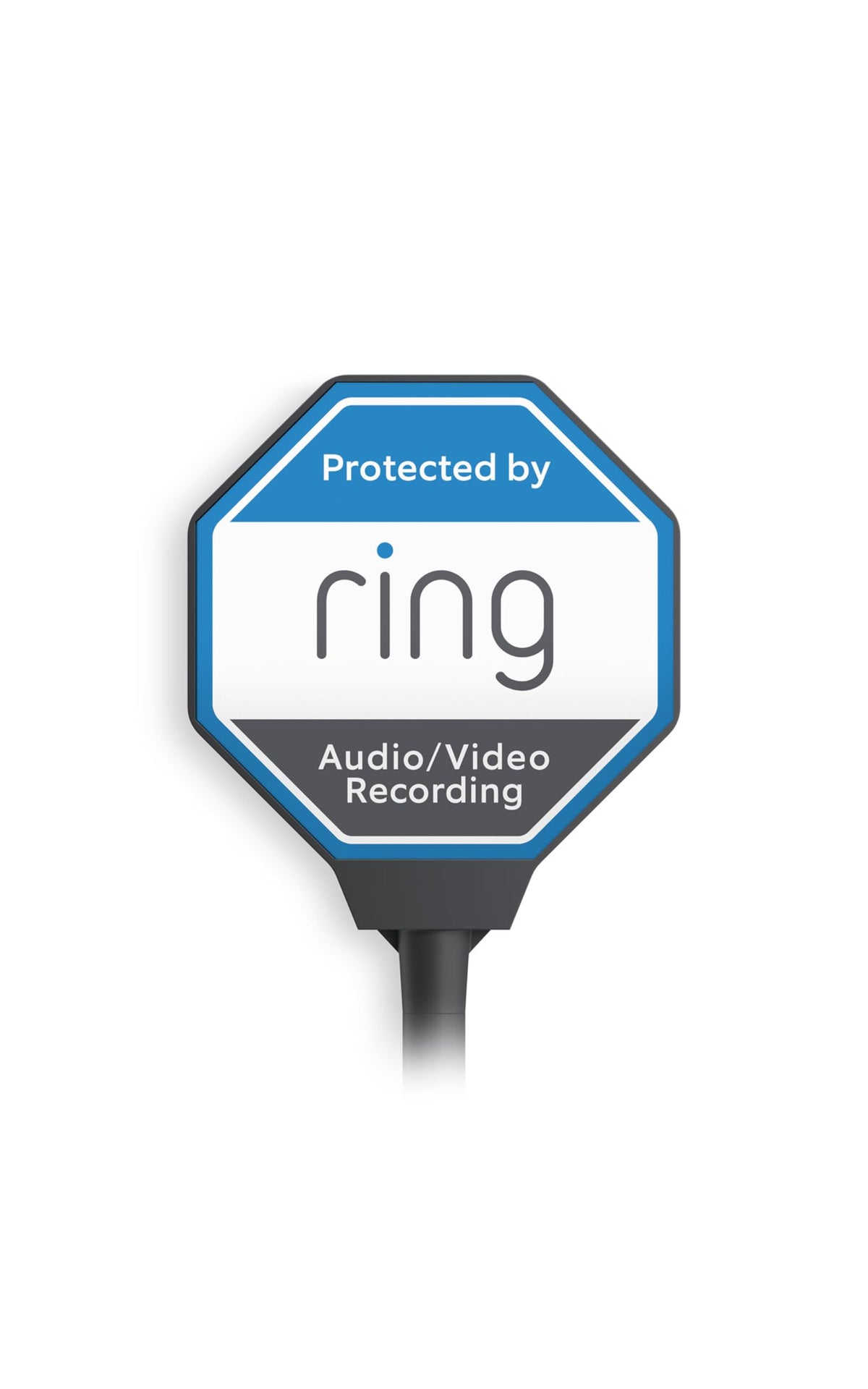 Ring Beacon — Help deter crime 24/7, Solar Security Sign, works on Amazon Sidewalk, solar powered