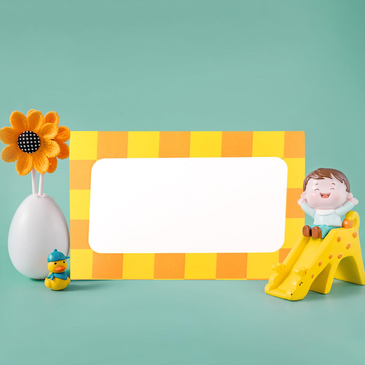48pcs Cartoon Story Food Labels, Card Folded Table Place Labels