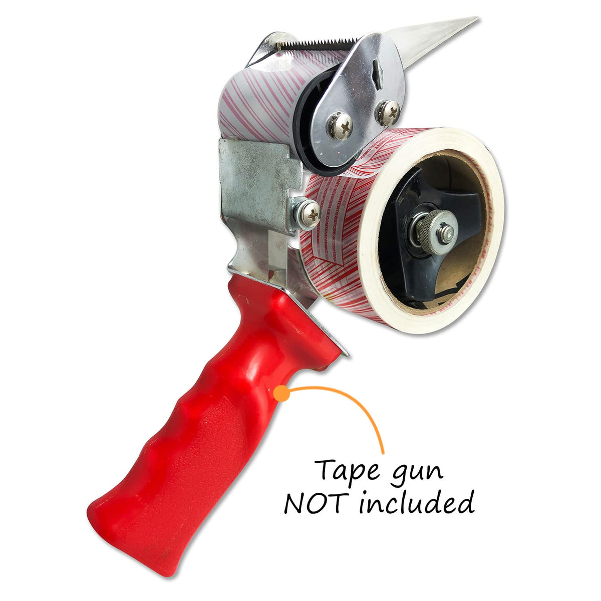 SmartSign 2 inch x 55 Yards “Tamper Evident - If Void Message Appears Check Contents Before Accepting” Bilingual Packing Tape, 0.92 mil PET Material, Red and White, Made in USA If Void Message Appears Check Contents Tape