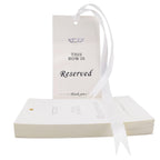 Reserved Seating Signs for Wedding Chairs, 20PCS