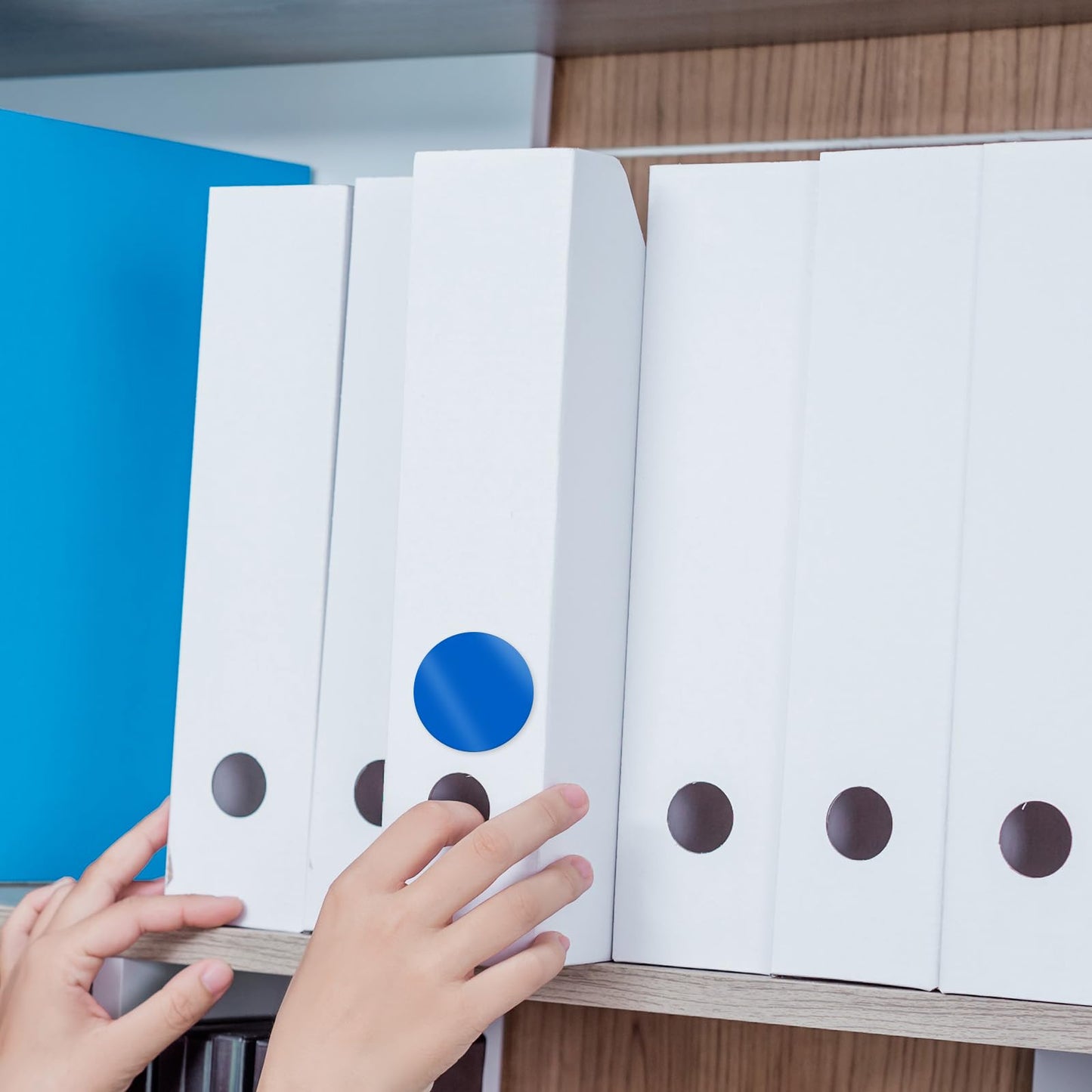 10 Colors Dot Stickers 2 Inches Vinyl Self-Adhesive Waterproof Colored Circle Labels Removable Color Coding Decals Round Tag for Office Inventory 200 PCS Multicolor