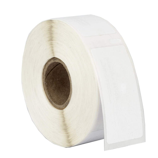 Houselabels 1 x 2-1/8 Inches Dymo-Compatible 30336 Multipurpose Labels, 1 Roll, 500 Labels per Roll , White - HL-30336