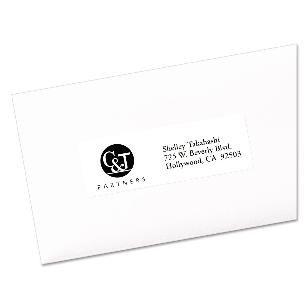 Avery 5162 Laser Labels, Mailing,1-1/3-Inch x4-Inch, 1400/BX, White