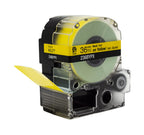 Epson LABELWORKS 236BYPX Label Tape - Black on Yellow - 1.5" (36mm), 30ft 36mm