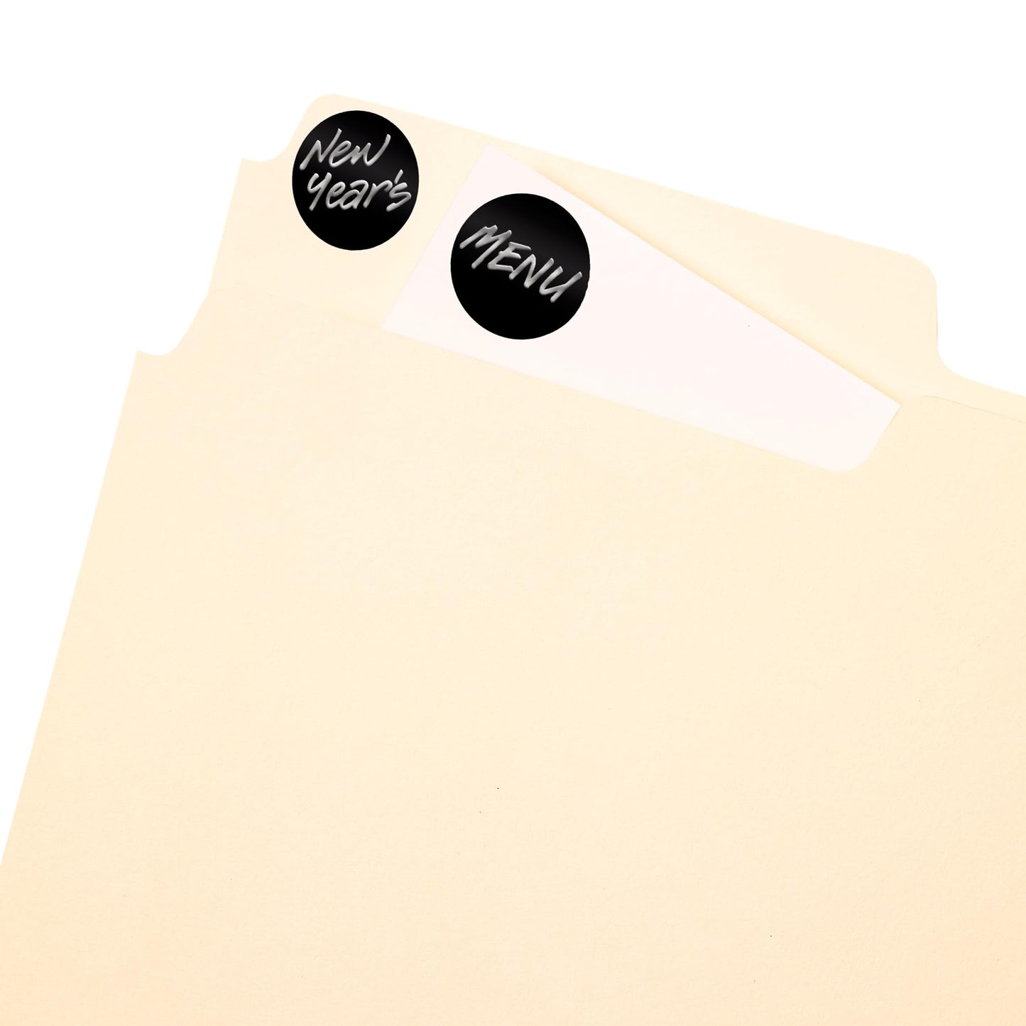 Avery Color-Coding Removable Labels, 3/4 Inch Round Labels, Black, Non-Printable, 1,008 Dot Stickers Total (5459)