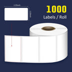 LLIKED 2.25" x 1.25" Direct Thermal Labels, 1000 Barcode Address Labels 2.25"x1.25"-1 Roll