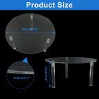 2pcs Drink Dispenser Stand, Clear Acrylic 2pcs