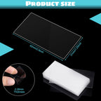 Chunful 1000 Pack Plastic Tags Shelf Label Holders Clear, 2.5 x 1.25 Inch