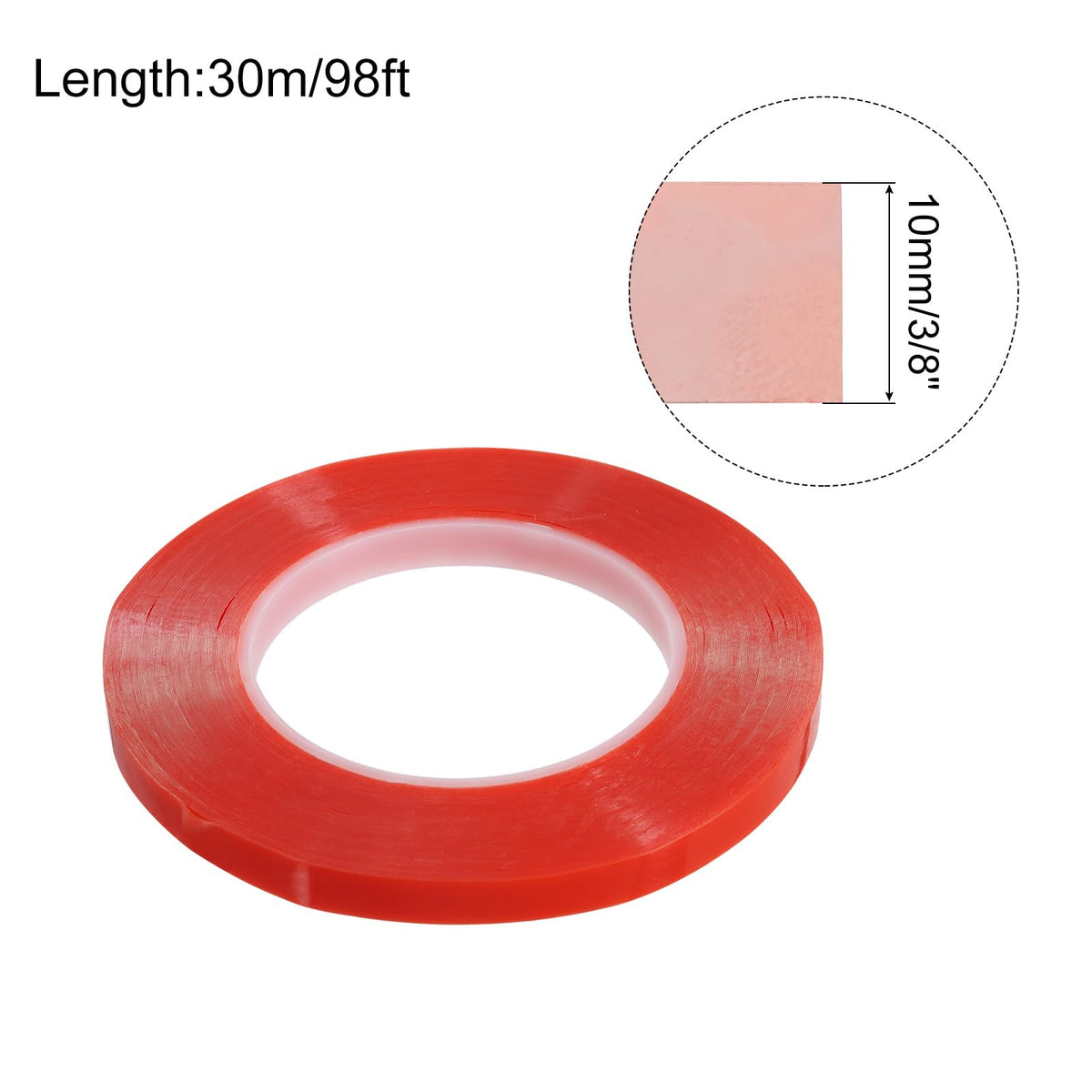 MECCANIXITY 3/8" x 98ft Phone Repair Adhesive Tape LCD Screen Repair Sticker Double Sided for Cell Phone Tablet Laptop 3/8"