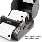 Compatible 4.07" x 6.4" Die-Cut Large Labels Replacement for DK-1247 Shipping Address Compatible with Brother QL-1110NWB Label Printers (12 Rolls + 1 Frame, 180 Labels/Roll) 4.07" x 6.4 - 1247 | 12 Rolls