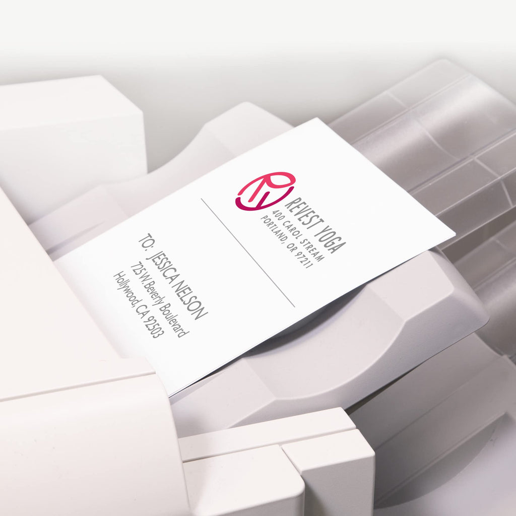 Avery Printable Shipping Labels for Copiers, 8.5" x 11", White, 100 Blank Mailing Labels (5353) 0
