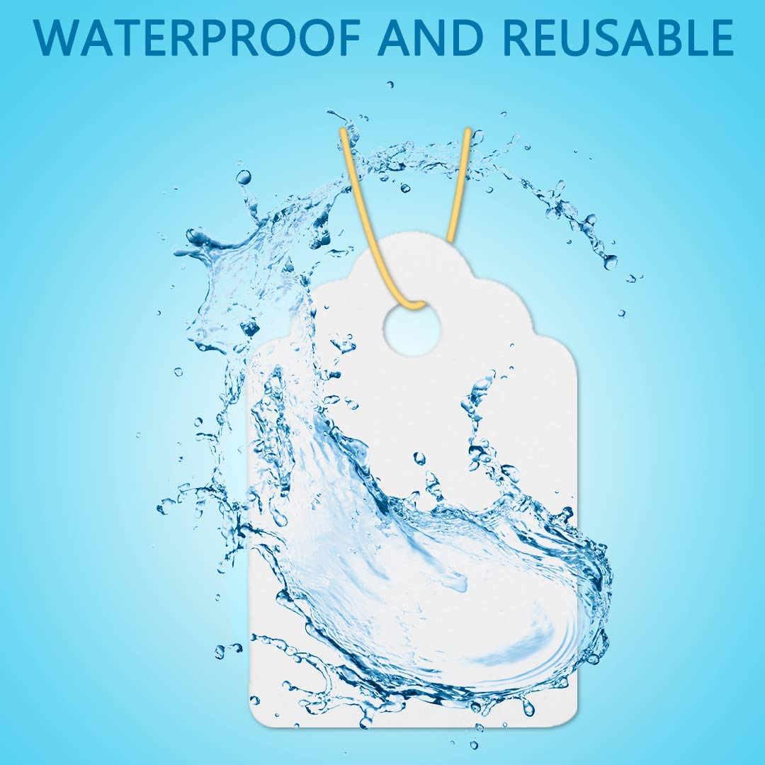 1000Pcs Waterproof Plant Tags with Strings