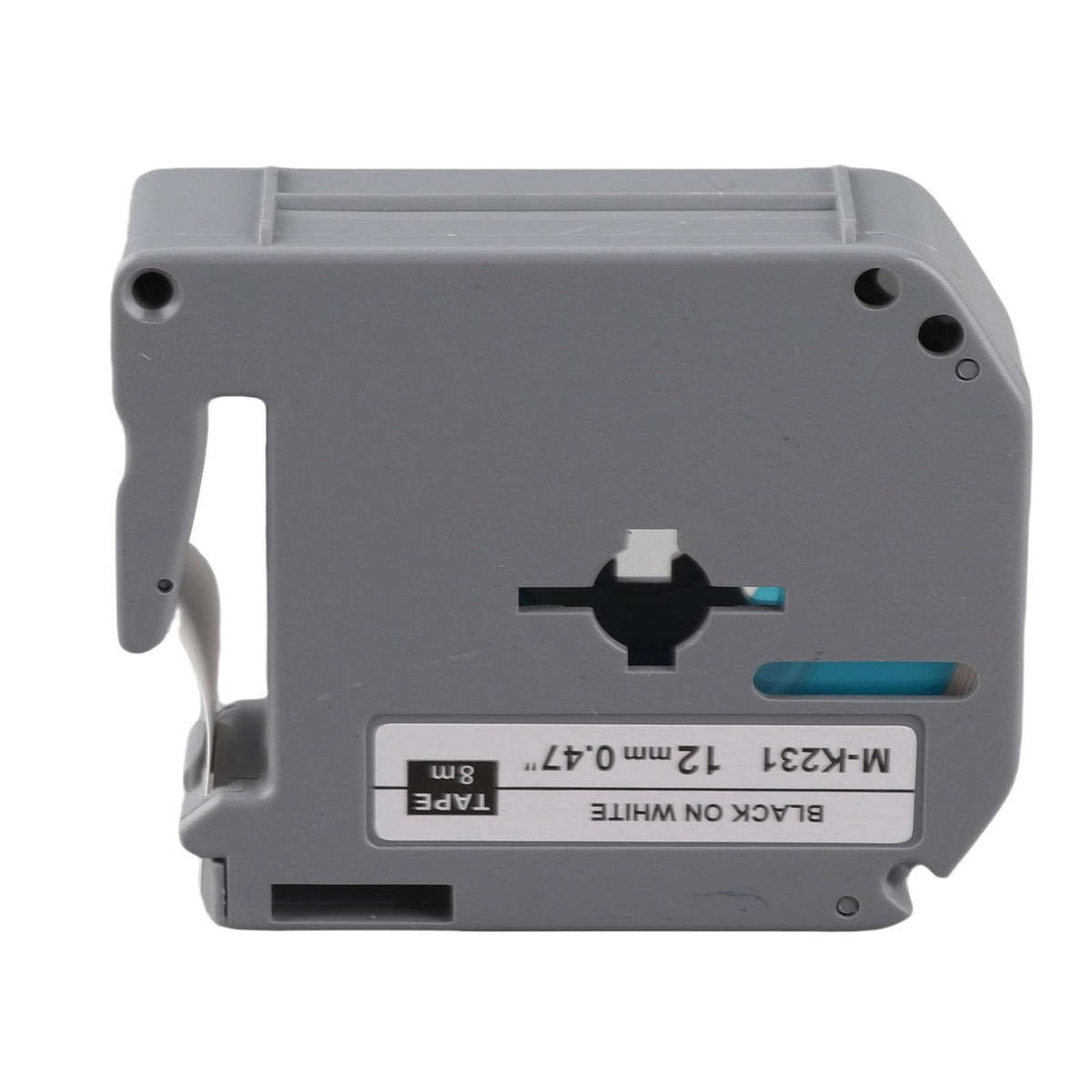Jeffergarden 12mm Label Tape, PET Material Alcohol with Strong Adhesion for Label Printer PT 65 PT 70 PT 80