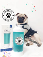 500 Pet Black Footprints Thank You Labels per Roll,Puppy Paw Stickers for Cookie Bag,Gift Box (Pack of 2) small (Pack of 2)