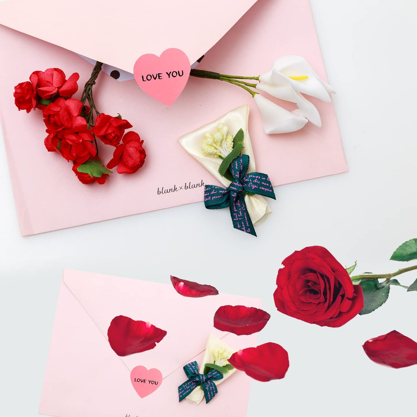 BLMHTWO 1000 Pieces Heart Stickers Roll, 25mm/1 Inch Pink Labels With Self-Adhesive and Strong Viscosity for Envelopes, Scrapbooking, Gift Wrapping