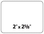 Avery ID Labels, Sure Feed Technology, Permanent Adhesive, 2" x 2-5/8", 225 Labels (6572) & Easy Peel Printable Address Labels with Sure Feed, 1" x 2-5/8", White, 750 Blank Mailing Labels (18260)