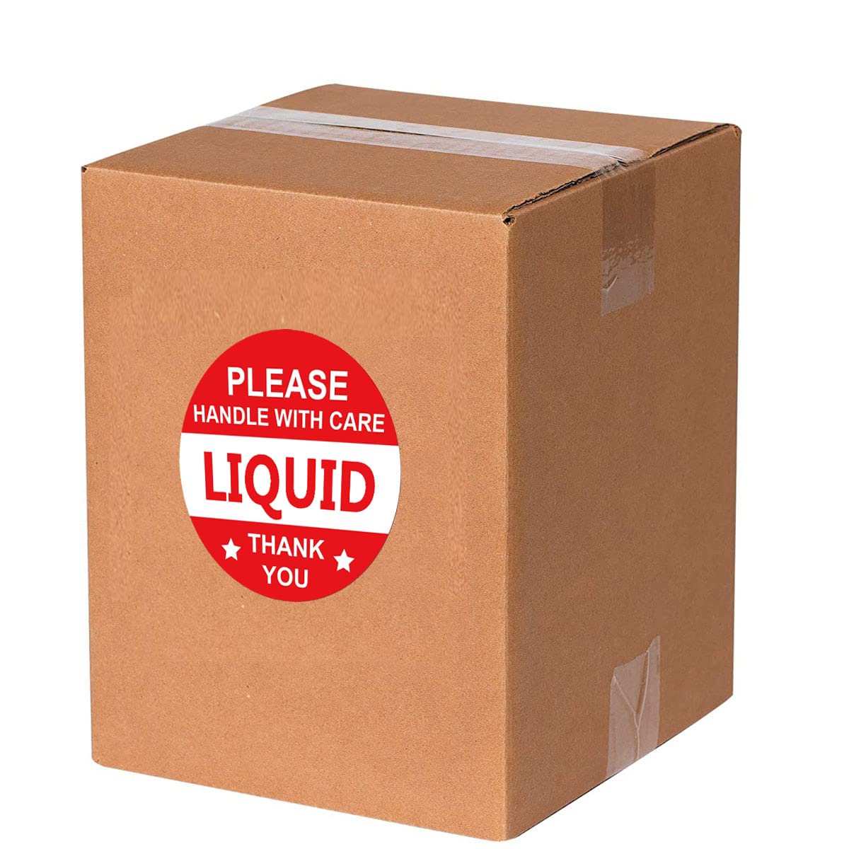 Fragile Liquid Handle with Care Warning Stickers, 2 inch Liquid Shipping Mailing and Packing Warning Labels,Warehouse Pallet Labels (300 Pcs)