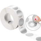 All-purpose round scratch-off sticker labels by Leinuosen, 1000-piece set, showing colorful labels with scratch-off coating.