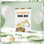 Construction Theme Birthday Party Supplies, Excavator Birthday Decorations