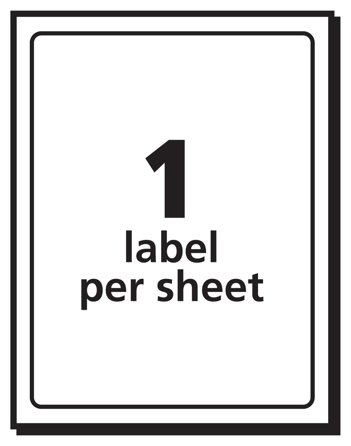 Avery® Shipping Labels with TrueBlock® Technology, 4" x 6", White, Permanent, 6 Packs for 120 Labels Total (45292)