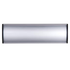 5Pcs Curved NamePlate Holder for Wall or Door 2.36'' x 8'', Silver 2.36*8 Silver Name plate