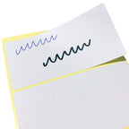 Set of 200 matte white all-purpose labels for storage bins, 4x2 inches, from TownStix. Ideal for organizing and labeling items.