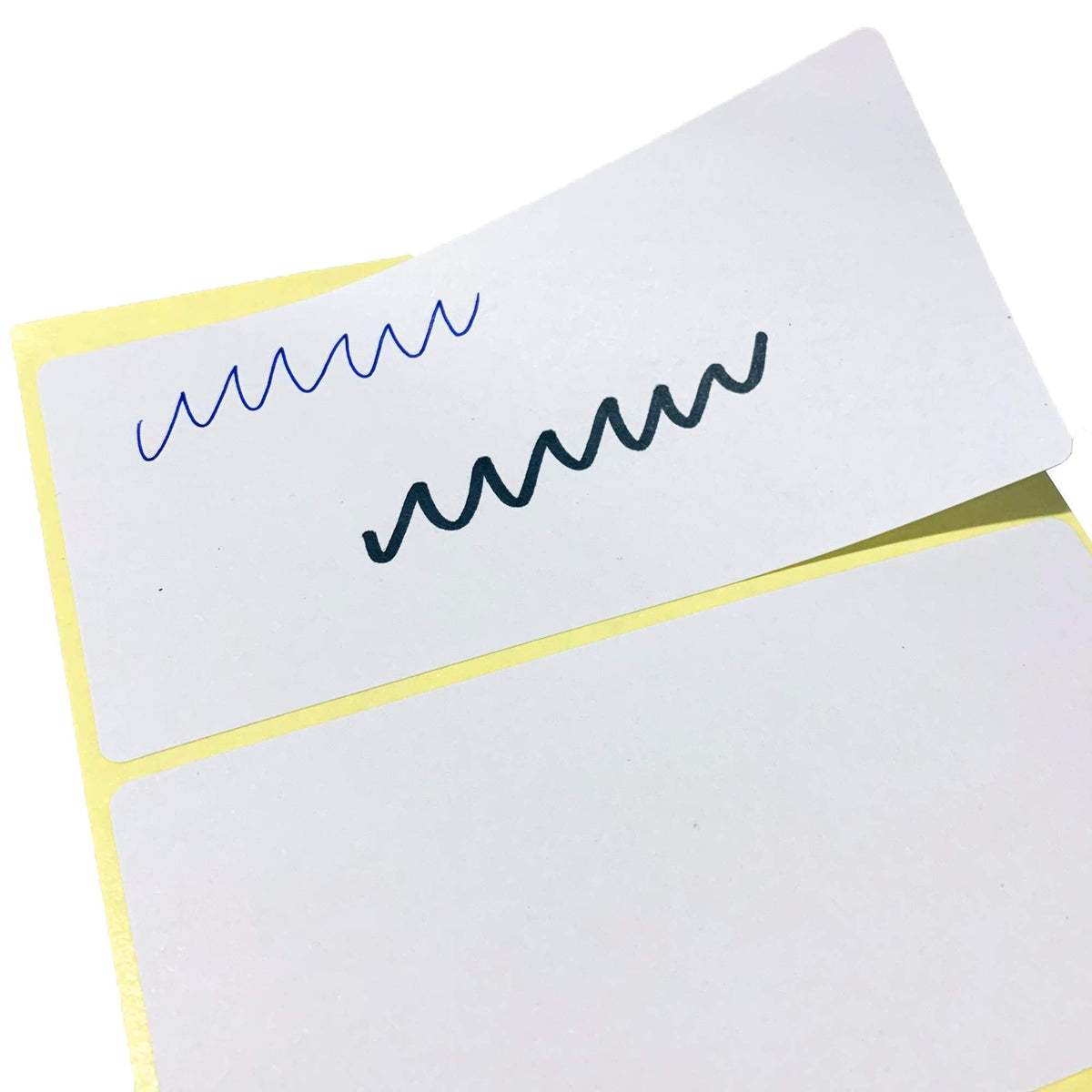 Set of 200 matte white all-purpose labels for storage bins, 4x2 inches, from TownStix. Ideal for organizing and labeling items.