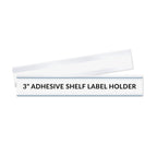 C-Line Self-Adhesive Label Holders, 1/2 x 3, Clear, 50 Pack (87607) 1/2 x 3-Inch