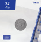 Packedge Clear Packing Tape, 12 Rolls, 1.88 in x 60 Yd Heavy Duty Shipping
