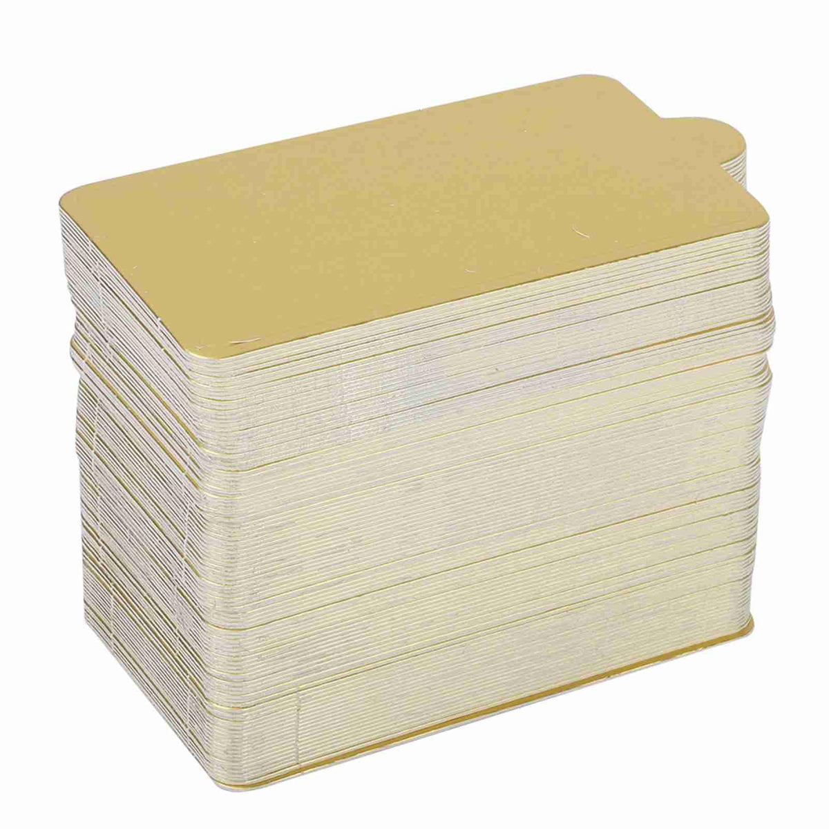 100 Pcs Gold Mini Cake Trays, Paper Mousse Cupcake Boards for Dessert Display Pastry Tray (large rectangle) large rectangle