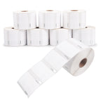 L Liked 8 Rolls Compatible with Dymo 30334 2-1/4" x 1-1/4" (57mm x 32mm) Multipurpose Direct Thermal Labels and 2 Rolls of 4" x 6" Direct Thermal Shipping Labels with 250 Labels/Roll