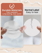 iEager 3 Inch White Circle Thermal Labels, Durable Round Thermal Label