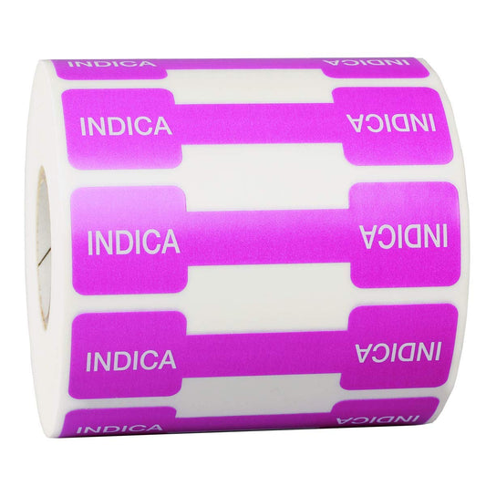 Premium Compliant Tamper Evident Identification Stickers – 1,000 Purple Labels