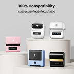 Phomemo M220 Labels,3 Rolls Self-Adhesive Stickers, 2.36'' x 1.57'' Compatible with Phomemo M220/M250/M260/M221/M200 Label Maker, for Office,Warehouse,Address,Mailing,Price Tag,170Pcs /Roll 2.36'' X1.57'' 3 Roll