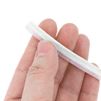 PATIKIL Reflective Piping Fabric Strip 109 Yds/100 Meters, Edging Braid Trim Sew on High Visibility Piping Tape for Clothing Bag, White