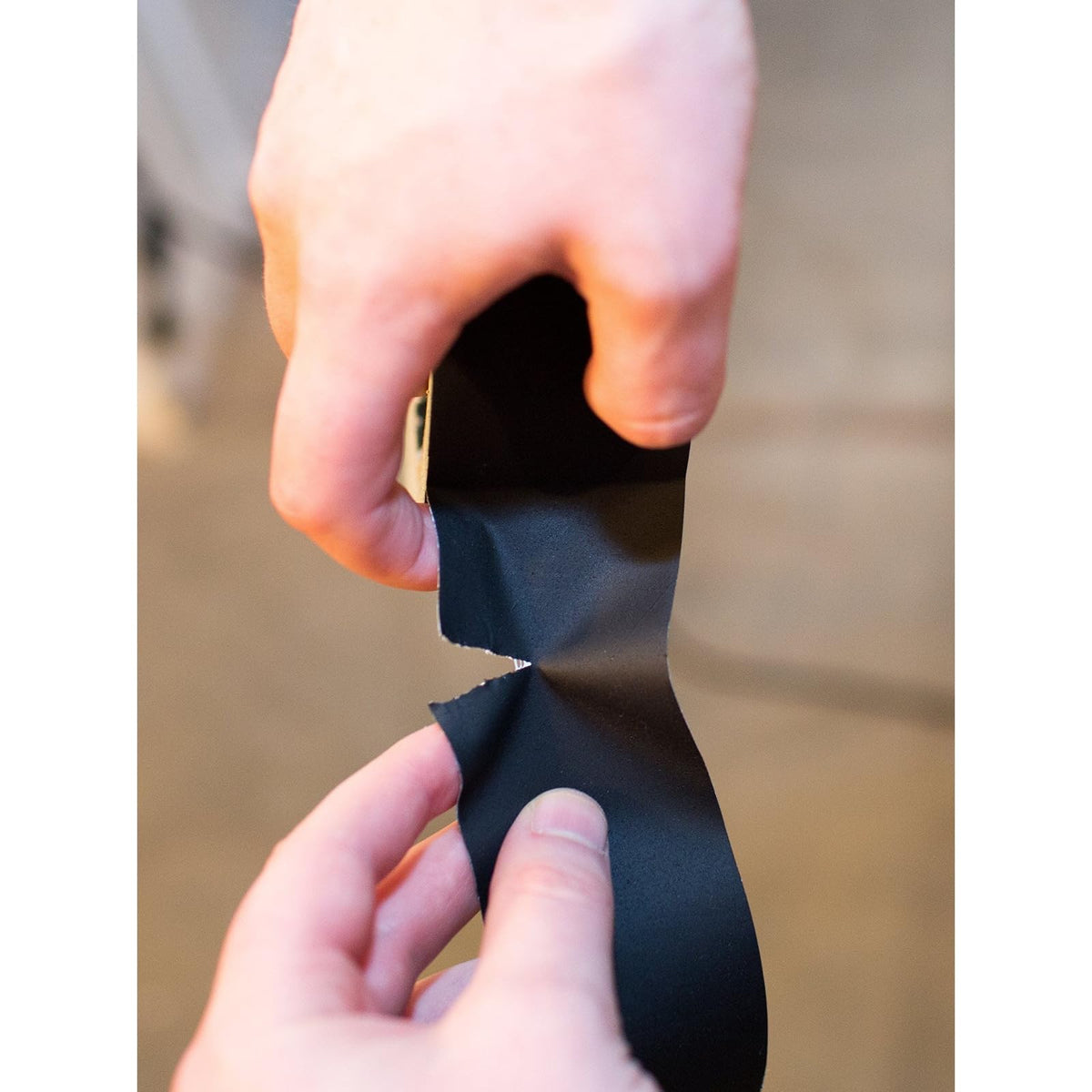 TapePlus Vinyl Electrical Tape - Waterproof Tape for Cable Protection - Wide Vinyl Adhesive for Floor Marking - Binding Adhesive for Book Repair - 3 in, 40 yd, Black 3 Inch