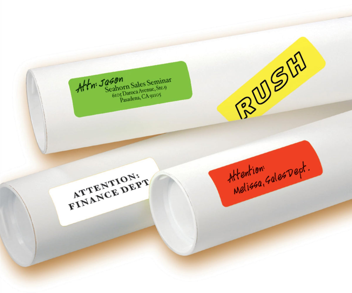 Avery® Removable Print or Write Color Coding Labels, 1 x 3 Inches, 200 Labels (5481)