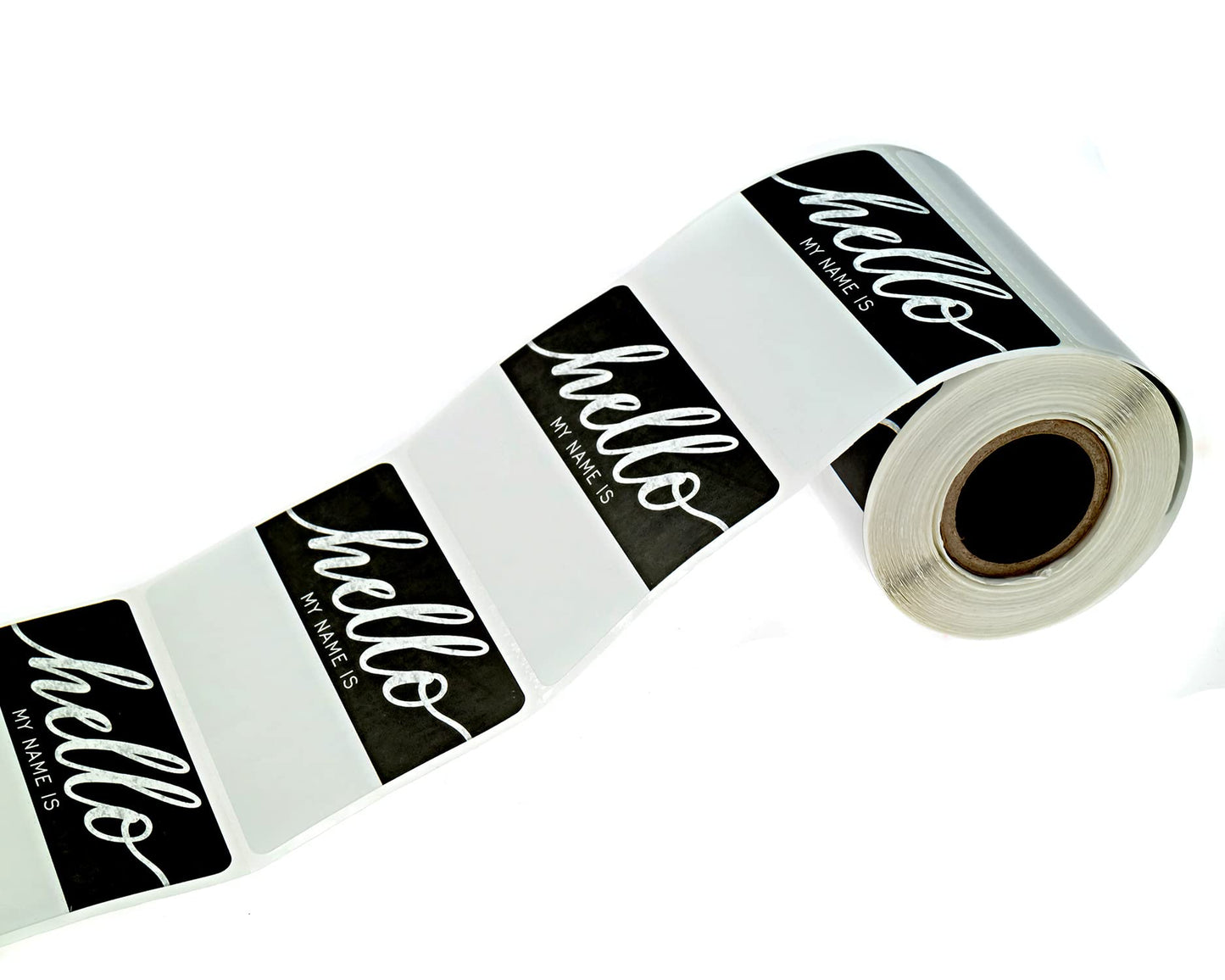 Hello My Name is Chalkboard Style Stickers / 250 Trendy Fill in Name Tag Labels / 3" x 2" Modern Classroom Stickers/Made in The USA Chalkboard Design