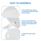 2pcs Drink Dispenser Stand, Clear Acrylic 2pcs