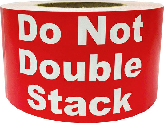 Do Not Double Stack 3 x 11 Inch Labels 250 Total Stickers on a Roll