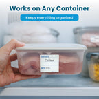 Kitchen Prep Bundle - 2x3 300/Roll - 2x2 200/Roll - Freezer Labels