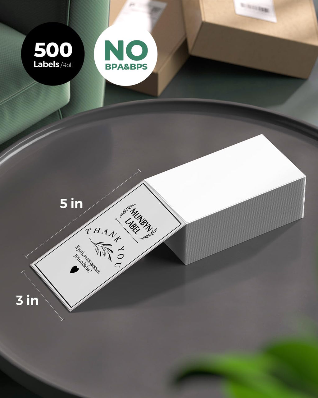 3x5 Inch Thermal Shipping Label+Shipping Scale, Accurate 66lb/0.1oz Postal Scale