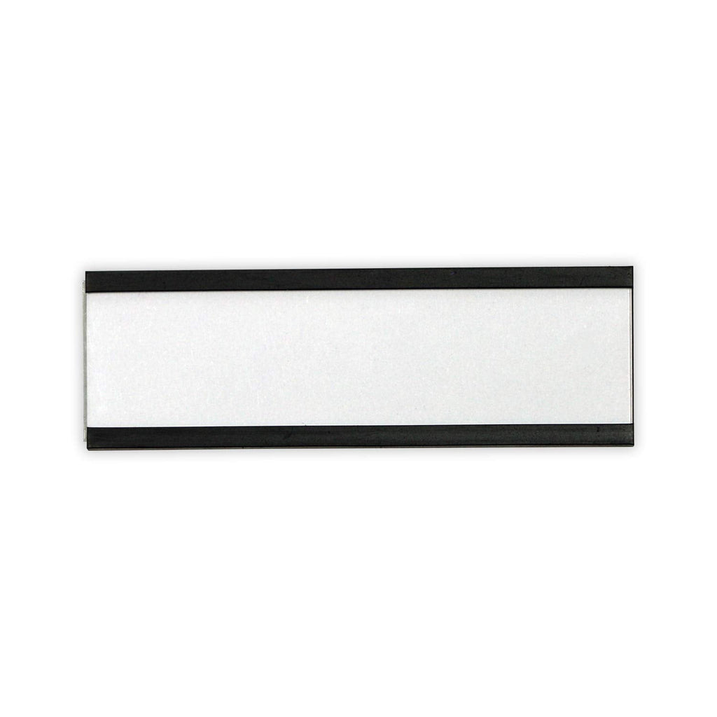 SmartSign Pack of 25 Magnetic"C" Channel Label Holders | 1" x 3" 1" x 3"