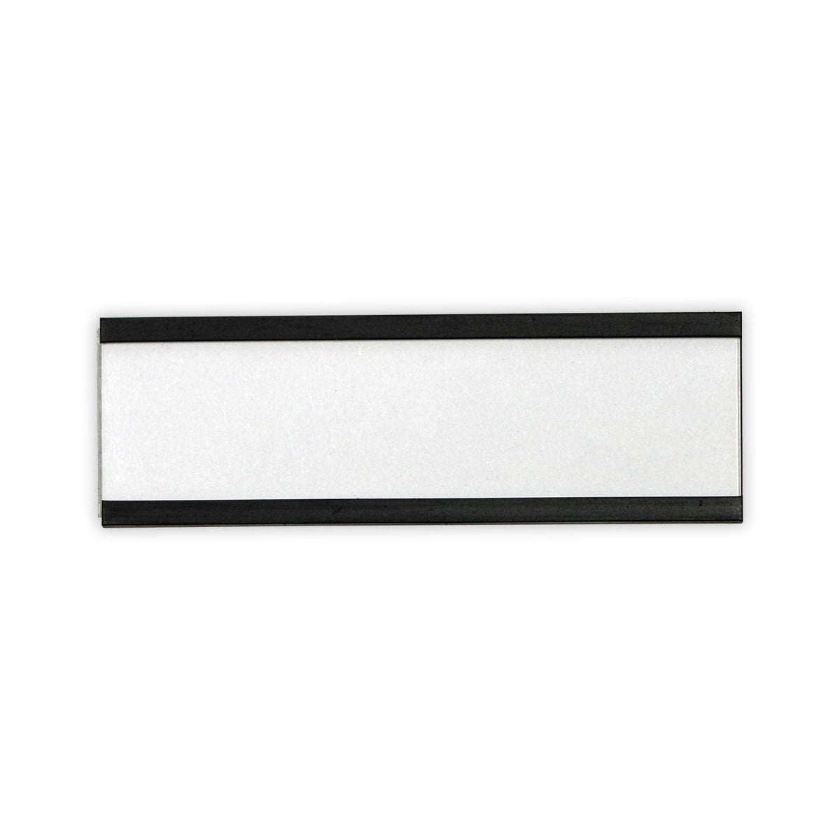 SmartSign Pack of 25 Magnetic"C" Channel Label Holders | 1" x 3" 1" x 3"