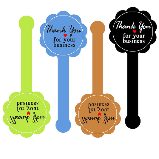 Thank You for Your Business Stickers,Tamper Evident Labels,Thank You for Your Order Labels,for Birthdays,Weddings,Giveaways,Perfect for Small Business Owner,200 Pcs.
