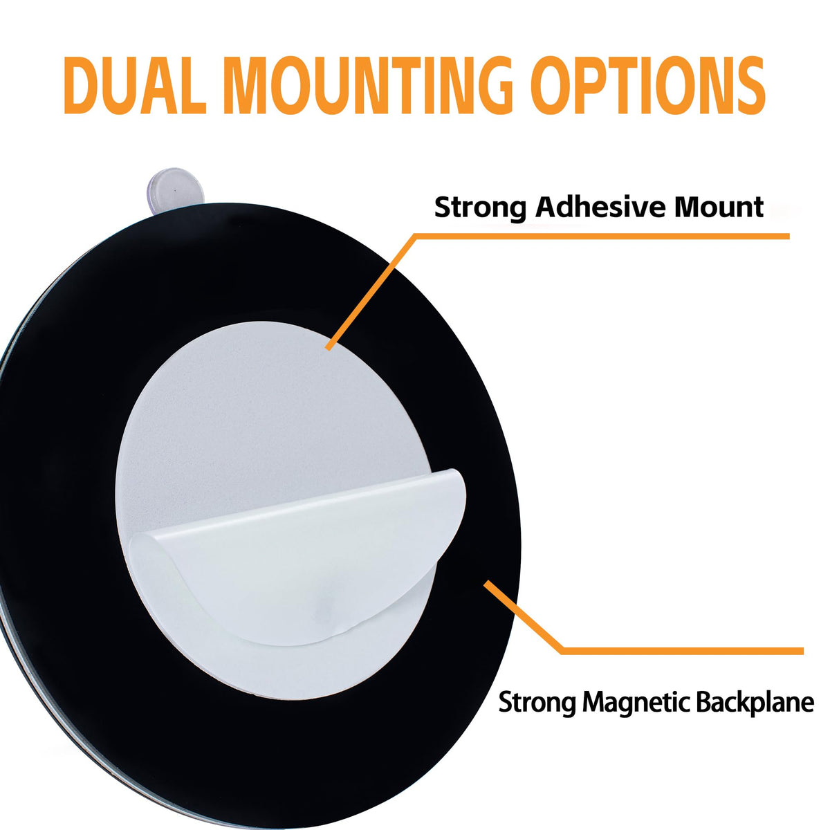 2 Pack Office Door Sign 6 Inch Rotating Privacy Sign 6 Status for Office Silver 2 Pack